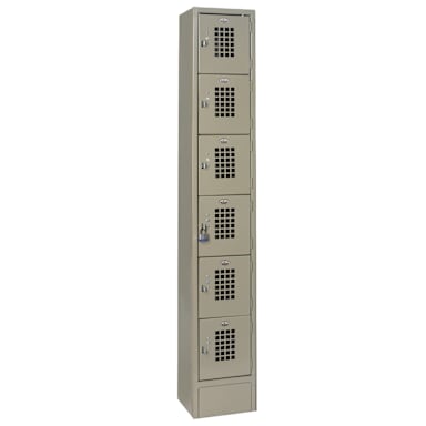 Win-Holt® WL-66 One Column Locker with Six Lockers per Column