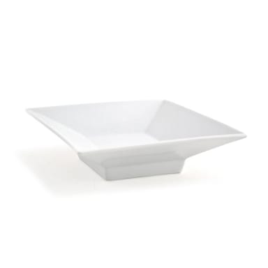 FOH DBO070WHP22 Kyoto 8 Ounce Square Footed Dish - 6 / CS