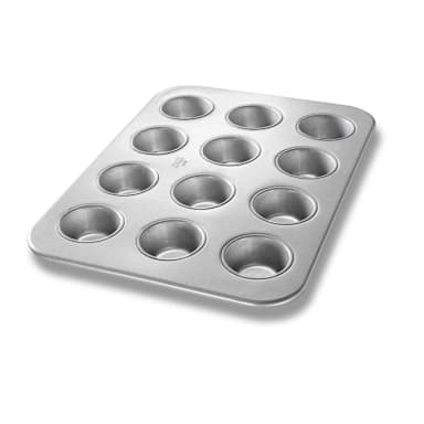 Chicago Metallic 45225 Glazed 12-Cavity Cupcake / Muffin Pan