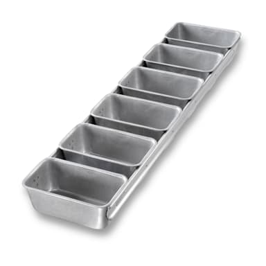 Chicago Metallic 46925 Glazed 6-Strap Open Top Bread Pan - Set