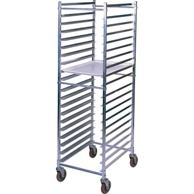 Win-Holt® ADE1820B/KDA Aluminum End-Loading 20-Pan Bun Rack