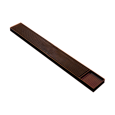 Spill-Stop 160-00 Brown 24" x 3" Bar Mat