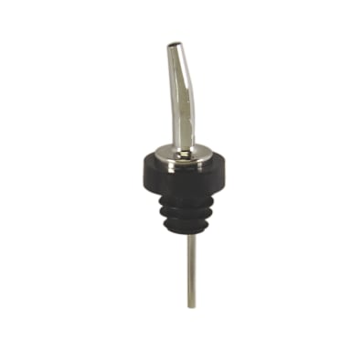 Spill-Stop 285-51 Chrome Tapered Pourer With Poly-Kork - Dozen