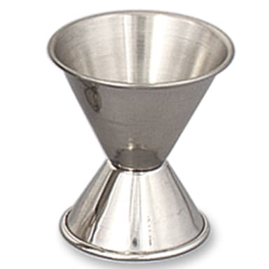 Darling Foodservice 5002076 S/S 0.5 x 1 Oz. Jigger