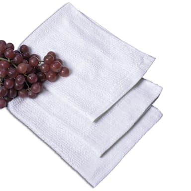 Ritz® BMR White 16" x 19" Terry Bar Mop Towel - Dozen
