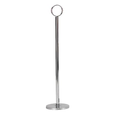 Adcraft® HCC-12 12" Chrome Plated Number Stand
