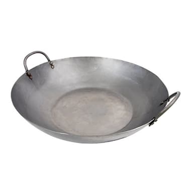 Town Food Service 34804 14" Cantonese Flat Bottom Wok