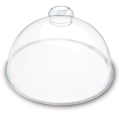 Delfin DRD-13K-00 13" x 6" Clear Round Dome
