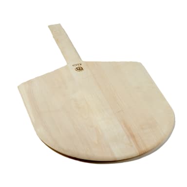 American Metalcraft 2212 22" Wooden Pizza Peel w/ Handle