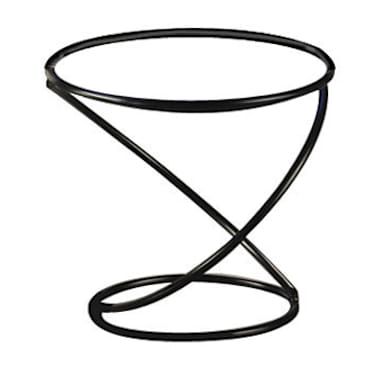 American Metalcraft LWUS779 Ironworks Black Iron Swirl Pizza Stand
