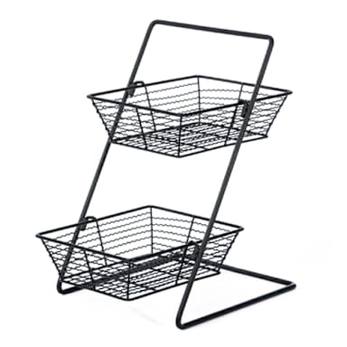 Willow Specialties 823154 10" x 10" x 16" 2-Tier Display Stand Set