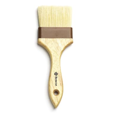 Browne Foodservice HL9119W Flat 3" Boar Bristle Pastry Brush