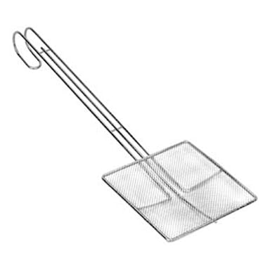 FMP® 226-1004 Nickel Plated 6 x 6 x 13.5" Fine Mesh Skimmer