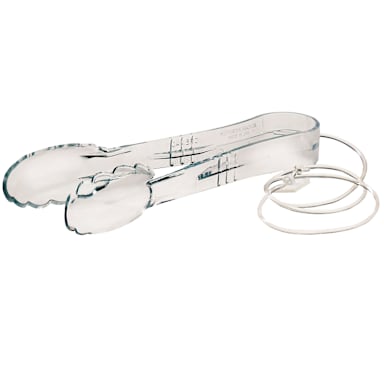 Cal-Mil 267 Plastic Tong Kit with Chain, Hook and Tape