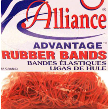 Alliance Rubber #33 Advantage™ Red Rubber Bands