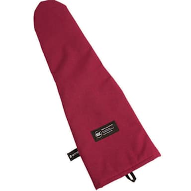 San Jamar KT0124K Cool Touch Flame 24" Puppet Style Oven Mitt