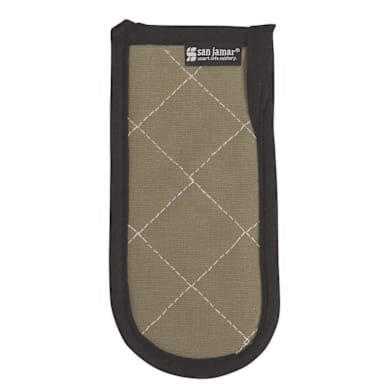 San Jamar 804BG BestGuard® 6.5" Tan Handle Holder - Dozen