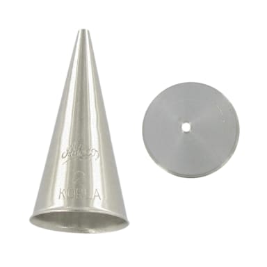 Ateco 2 Plain Round Decorating Pastry Tube #2