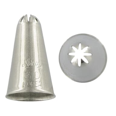 Ateco 30 Small Closed Star Decorating Pastry Tip #30