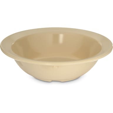 Carlisle 4353125 Dallas Ware 4.7 Oz. Tan Fruit Bowl