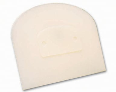 Matfer Bourgeat 112840 4-3/4" x 3-3/4" Nylon Dough Scraper