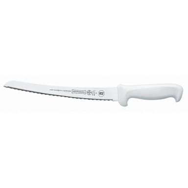 MundialĀ® W5621-10 White Curved Micro-Serrated 10" Bread Knife