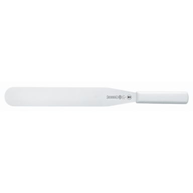 Mundial® W5650-12 White Handled 12" Baker's Icing Spatula
