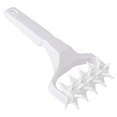 Ateco 1357 White Plastic 5" Dough Docker