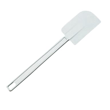 Rubbermaid FG1901000000 White 9.5" Flat Blade Rubber Scraper