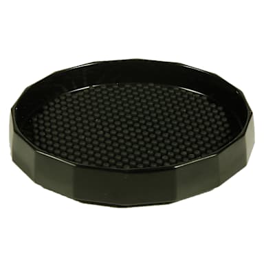 Traex 611-0606 Black Beverage Coaster for Pitchers and Carafes