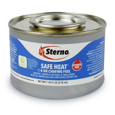 Sterno Products® 10114 Safe Heat 4 Hour Chafing Fuel
