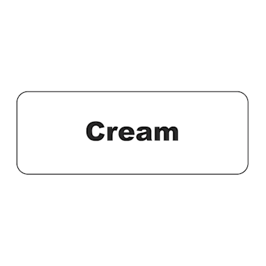 Service Ideas MT1CR Cream Magnet - 6 / Cs
