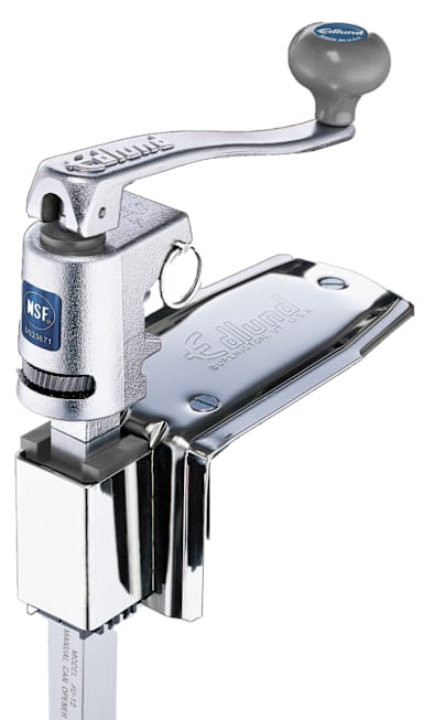 Edlund U-12S Quick Change NSF Certified Manual Can Opener w/ S/S Base