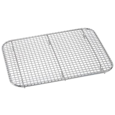Metro 6511DR Nickel-Plated 8-1/4" x 10-1/2" Mesh Drain Grate