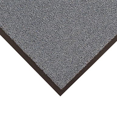 Notrax 130S0046CH Gunmetal Gray 4' x 6' Atlantic Olefin® Floor Mat