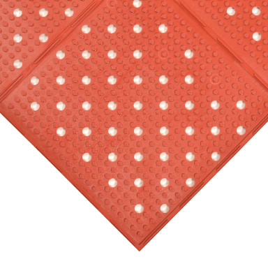 Notrax 416-230 Red 3' x 8' Multi-Mat II® Floor Mat