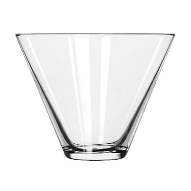Libbey 224 Stemless 13.5 Ounce Martini Glass