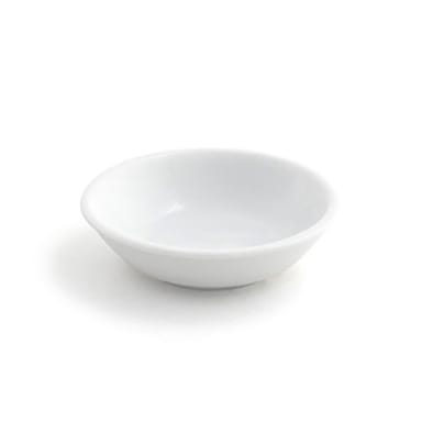 FOH DSD018WHP23 White 1 Ounce Round Dish