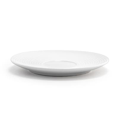 FOH DCS022WHP23 Spiral 4.75" White Saucer