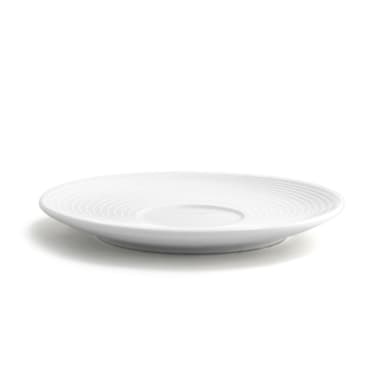 FOH DCS024WHP23 Spiral 5.75" White Saucer