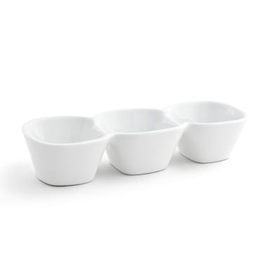 FOH BBO008WHP22 Mod 9.5" Triple Bowl - 6 / CS