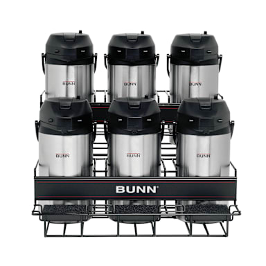 BUNN® 35728.0005 Universal Airpot Rack for 6 Airpots