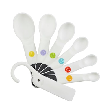 OXO 11111002 Good Grips White Measuring Spoons - Set