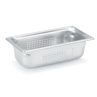 Vollrath 90343 Super Pan 3 1/3 Size x 4" D Perforated Food Pan