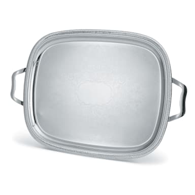 Vollrath 82123 Elegant Reflections S/S 23-1/2 x 18-1/2 Serving Tray