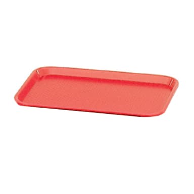 Vollrath® 86120 Red 14" x 18" Fast Food Tray