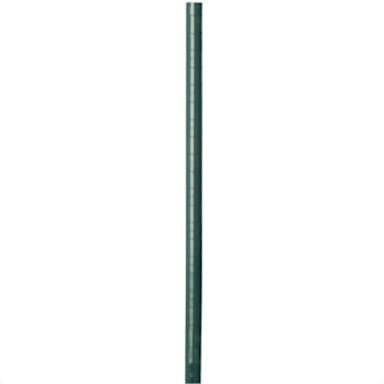 Darling Foodservice 74" Stationary Green Epoxy Coated Post