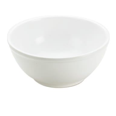 Cal-Mil 418-8-15 White Melamine Bowl for 1222/1223 3-Tier Bowl Racks