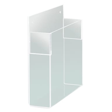 Cal-Mil 291 Wall-Mount 9.25" x 3" x 10" Menu Rack