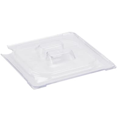 VollrathĀ® 32600 Clear 1/6 Size Low Temp Slotted Plastic Pan Cover